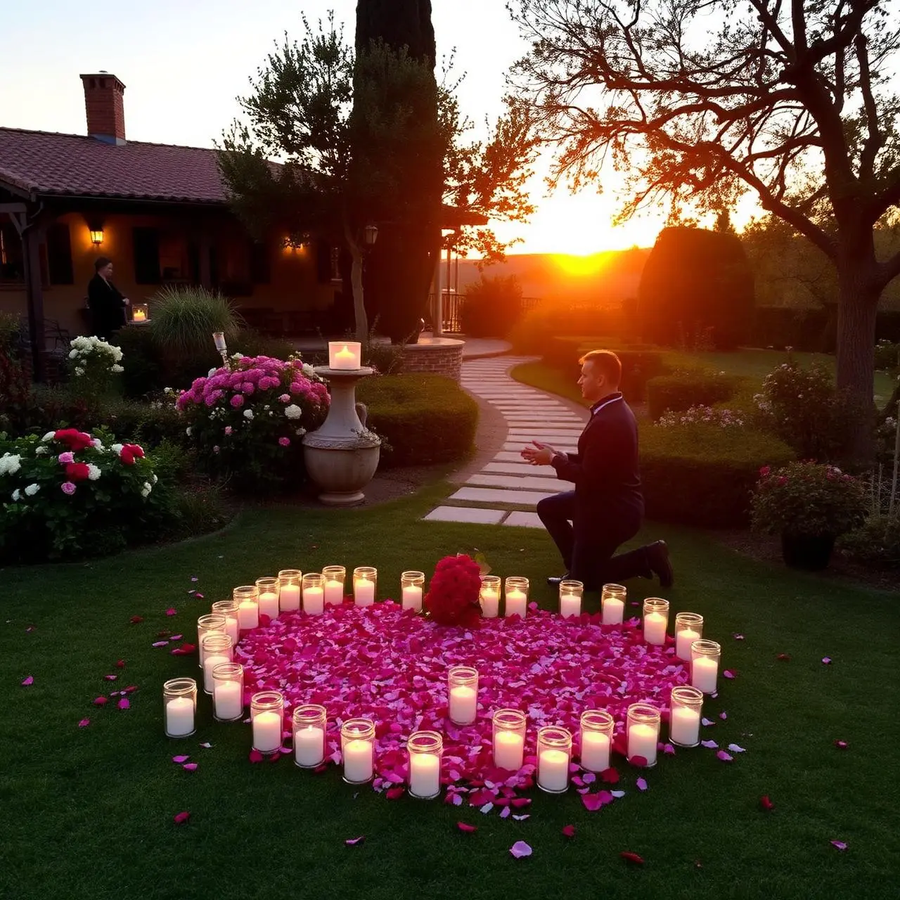 Petición de Matrimonio — Julia's Tuscan Villa